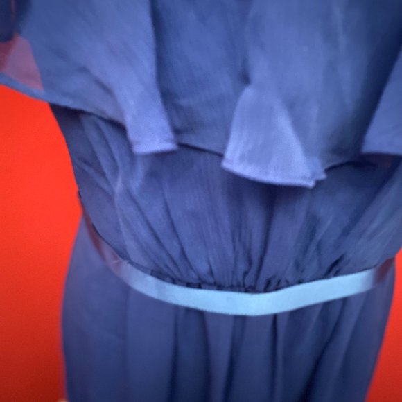 David's Bridal Formal Gown size 6 blue - Picture 3 of 6